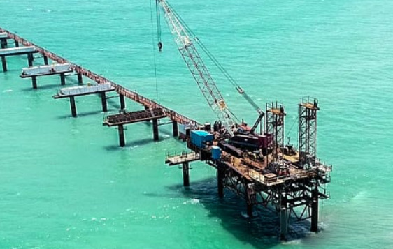 Piling Gantry at Tuticorin Port